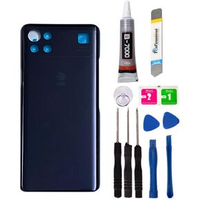Replacement Repair Battery Back Glass Cover Back Replacement for LG K92 5G LMK920 LM-K920, with Tape and Tools
