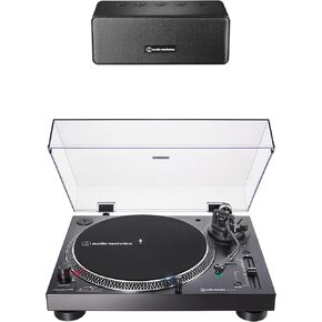 Audio-Technica ATLP120XBTUSB P2 Turntable Speaker Pack, Black