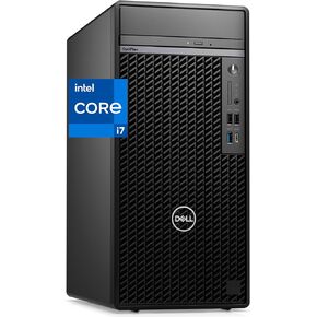 Dell OptiPlex Plus 7010 Tower Computer, Intel i7-13700, 32GB RAM, 1TB NVMe SSD, USB-C, 3-Monitor Support, DisplayPort, Built in WiFi- BT, DVDRW, Windows 11 Pro, Black Desktop