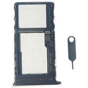 Micro SD Holder Nano SIM Card Tray Replacement for Motorola Moto G 5G 2022 XT2213 (Blue)