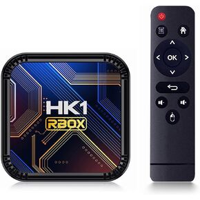 Android Box, Android 13.0 TV Box with 3D 8K 4GB RAM 64GB ROM RK3528 Quad-Core ARM Cortex A53 Mali-450, Builtin 2.4GHz/5.0GHz Dual WiFi Bluetooth 4.0, Support H.265 Ultra HD/HDMI 2.0/USB 3.0 Smart Box