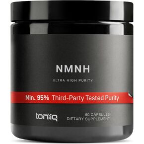 95% Third-Party Tested Purity NMNH (Dihydronicotinamide Mononucleotide) - 250mg/Serving NAD+ Supplement to Boost NAD+ Levels - Clinically Tested Uthpeak™ - Supports Healthy Aging