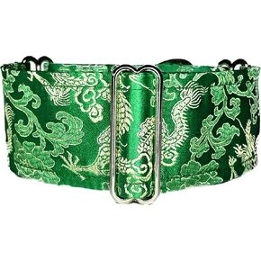 Extra Soft Martingale Dog Collar for Greyhound Saluki Whippet and Other Breeds with Similar Neck 2" Wide (14"-18)