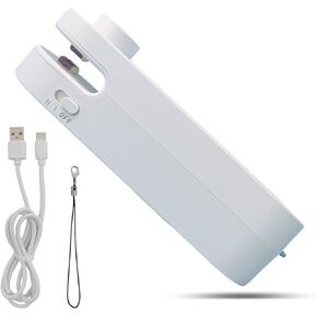 Mini Bag Sealer and Cutter - 2 in 1 Heat Sealer, Rechargeable USB-C, Magnetic, Handheld Portable Resealer for Chip Bags, Vacuum Bags, Food Storage Freshness - Ideal for Party, Camping, Kitchen