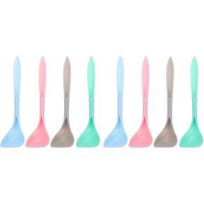 POPETPOP 8 Pcs Cat Can Spoon Pet Stirring Spoon Household Mixing Spoon Convenient Food Spoon Household Can Spoon Multi-function Food Spoon Multi-function Mixing Spoon Cat Supply Dog Supply