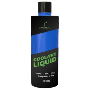 16.9oz/ 500ml Computer Water Cooling Fluid, Colored Anti-Freeze PC Coolant, New Formula Water Cooling Solution, Premixed Coolant Liquid (Transparent)