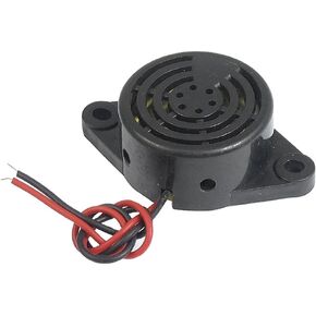 uxcell DC3-24V Industrial Continuous Sound Electronic Alarm Buzzer 85dB