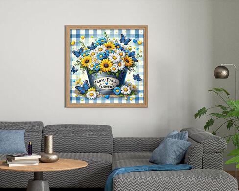 Diamond Painting Kits for Adults, Succulents Potted Plants 5D Diamond Art Painting by Numbers Kits, Full Round Drill Diamond Paintings, DIY Diamond Art Kits for for Home Wall Decor,12x12 inch in Saudi Arabia