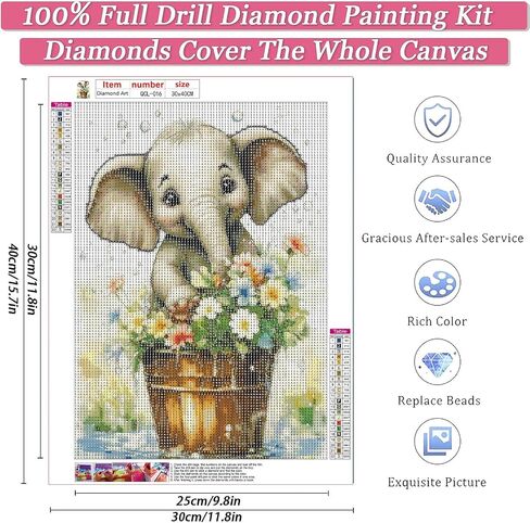Diamond Painting Kits for Adults, Succulents Potted Plants 5D Diamond Art Painting by Numbers Kits, Full Round Drill Diamond Paintings, DIY Diamond Art Kits for for Home Wall Decor,12x12 inch in Saudi Arabia