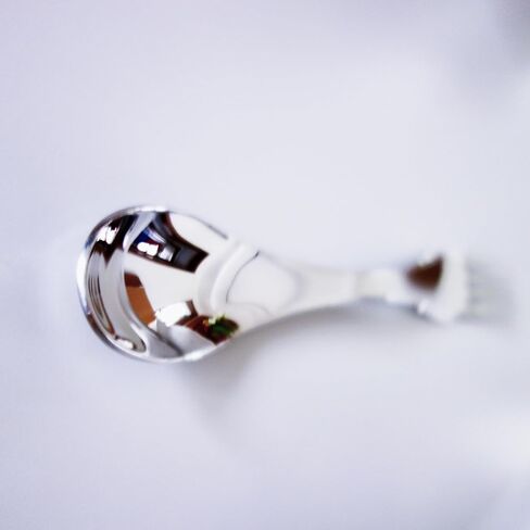 2 in 1 Stainless Steel Spork, Rust Proof Camping Utensil, Spoon Fork Combo Flatware Heavy Duty (1) in Saudi Arabia