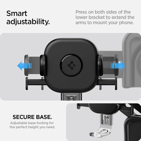 Spigen TapLock Qi2 MagSafe Charging Tesla Phone Mount for Model Y & More | For Model Y/3/S/X/Juniper - For iPhones with MagSafe & Galaxy phones with MagSafe cases & Pixel phones with Pixelsnap in Saudi Arabia