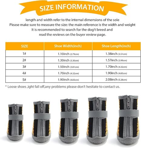 Dog Shoes for Small Medium Dogs Waterproof Puppy Dog Boots with Safety Reflective Dog Paw Protectors for Winter Hot Pavement Rainy Day with Anti Slip Rubber Sole (Black, Size 5) in Kuwait