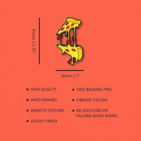 Food Enamel Pins by Really Good Pins, for Chefs and Cooks, Jackets, Backpacks and Purses, Shirt and Suit Lapels, Button Badges Brooch Fashion Jewelry in Kuwait