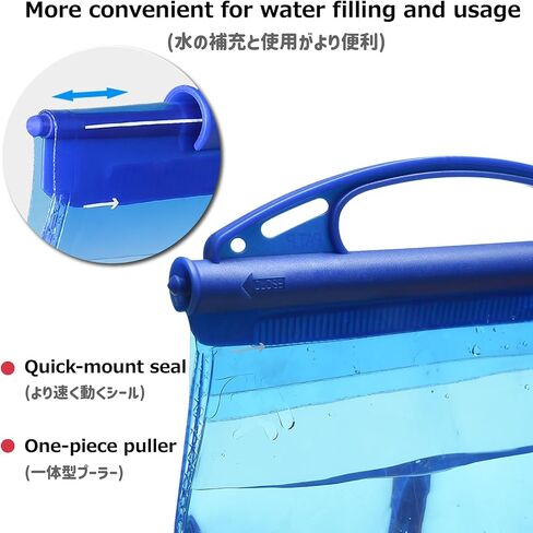 Azarxis Hydration Water Bladder 1.5L Leakproof Water Reservoir, BPA Free Running Vest Pack Replacement for Outdoor Sports Travel Hiking Biking Climbing Cycling in Saudi Arabia