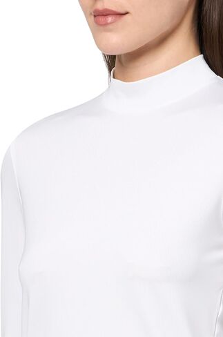 تي شيرت نسائي من Under Armour بأكمام طويلة ورقبة وهمية in Kuwait