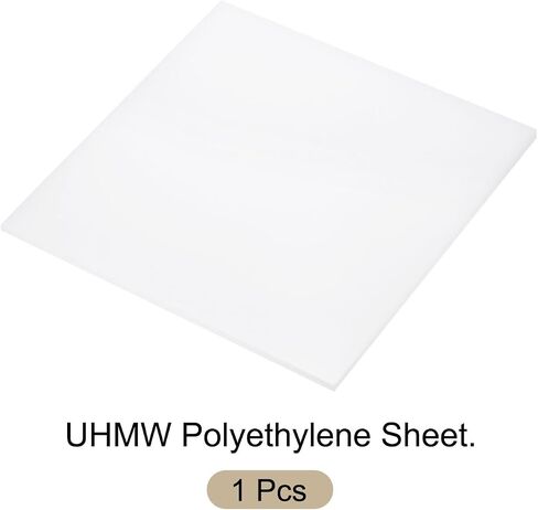 2pcs 12 x 12 Inch UHMW Polyethylene Sheets, 1/8 Inch Thick Ultra High Molecular Weight Black Plastic Sheet [for Home, Industrial] in Saudi Arabia