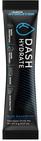 Rapid Hydration Electrolyte Drink Mix Packets | Rapid Absorption & Recovery with No Sugar | Activate Energy – Detoxify - Support |16 ct (Blue Raspberry) in Saudi Arabia
