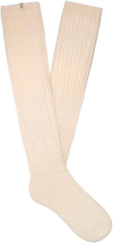 UGG, Womens, Clarice Tall Slouchy Sock, Charcoal, One Size in Saudi Arabia