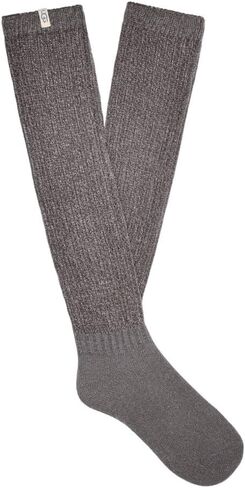 UGG, Womens, Clarice Tall Slouchy Sock, Charcoal, One Size in Saudi Arabia