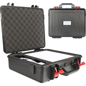 Starlink Mini Case,Hard Case fits Starlink Mini Dish Kit,with Shock Proof Sponge,Water Proof Grade IP67,Precision Cut Foam Protects Starlink Mini,Compatible Starlink Mini Dish and Accessories