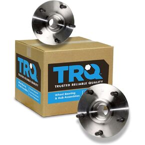 TRQ Front Wheel Hub Bearings Assembly Set Compatible with 2011-2014 Ford Expedition 2010-2014 F-150 Lincoln Navigator