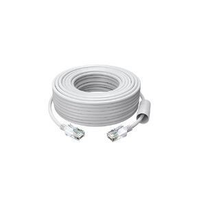 ZOSI 100ft (30 Meter) Ethernet Cable, RJ45 Network Cord for POE Camera NVR System, Cat5e Patch Cable, IP Camera, Switch, Router, Computer, Modem and More(Gray Color)