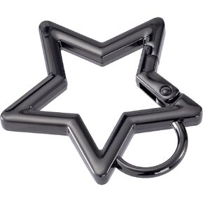 Star Carabiner, Zinc Alloy Heavy Duty Star Shaped Keychain Clip, Carabiner Clip for Camping, Hiking, Fishing in Kuwait