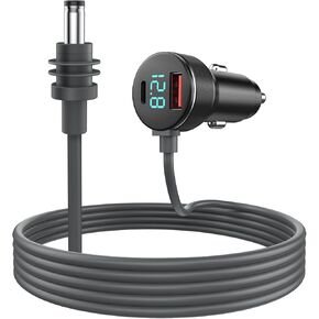 for Starlink Mini Power Cable Direct to Cigarette,3-in-1 Starlink Mini Cigarette Lighter Adapter, 12V-48V Starlink Mini Automotive DC Safety Power Cable (10ft/3M)