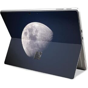 Tablet Skin Compatible with Microsoft Surface Pro 11 (2024) - Moon - Premium 3M Vinyl Protective Wrap Decal Cover - Easy to Apply | Crafted in The USA by MightySkins