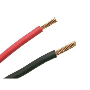 AC/DC Wire And Supply Black and Red 8 Gauge GXL Automotive High Temp Pure Copper Stranded Wire - 50 Feet Ea Made in USA