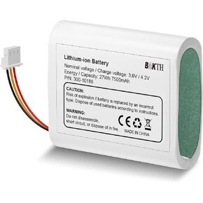 Replacement Battery 300-10186 for ADT Command Panel: 7500mAh 3.6V/3.7V/4.2V Lithium-ion Battery for Home Security Panel ADT5AIO-1 ADT5AIO-2 ADT5AIO-3 - Compatible with ADT Command Smart Security Panel