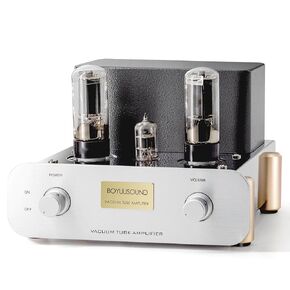F5 HiFi Intergrated Tube Amplifier Home Audio Single-Eended with Record Player Phono Preamp for Inputs