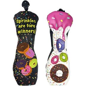 Hybrid/Utility Head Cover | Head Covers for Women & Men (Winner Winner Chicken Dinner)
