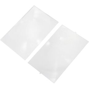 2pcs Fresnel Lens Fresnel Lens for Projector Magnifier Projector Tool Fresnel Lens Screen Magnifier Screen Projector Monitor for PC Useful Fresnel Lens Projector Fresnel Lens