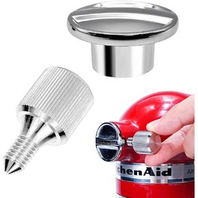 Hub Attachment Cap & Stainless Steel Fixing Attachment Screw Compatible with KitchenAid 4.5 & 5 Quart Tilt-Head Stand Mixer