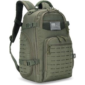 30L Hiking Backpack Lightweight Outdoor Daypack Camping Backpack Outdoor Travel Daypack Day Pack for Man Woman (Khaki)