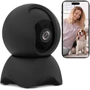 Security Indoor Camera, 1080P HD Dog Camera & Baby Monitor, 5/2.4GHz with Motion Detection，SD & Cloud Storage，Night Vision Pet & Baby Camera，Home Camera with Two Way Audio, Privacy Mode
