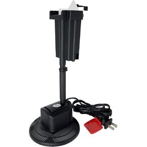 Power Filter, Fish Tank Filter Pump for 3 to 12-Gallon Aquariums, Fits Koller Products Fish Tanks, 10" x 13" x 4"