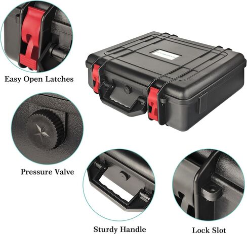Starlink Mini Case,Hard Case fits Starlink Mini Dish Kit,with Shock Proof Sponge,Water Proof Grade IP67,Precision Cut Foam Protects Starlink Mini,Compatible Starlink Mini Dish and Accessories in Saudi Arabia