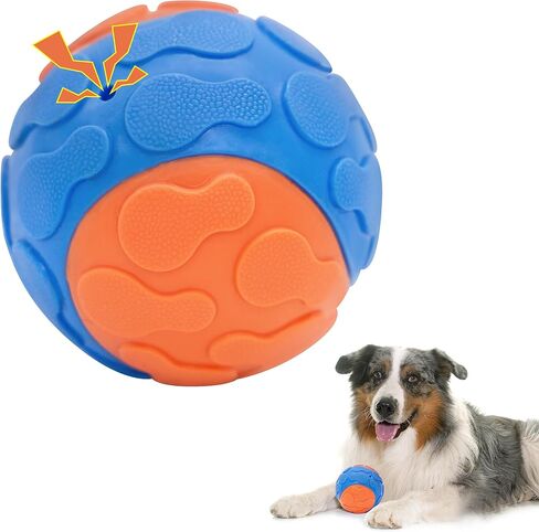 ألعاب تفاعلية للكلاب، كرات للكلاب عالية الارتداد مع نسيج فريد من نوعه، ألعاب تصدر صوت صرير للكلاب من أجل الملل، ألعاب مضغ للكلاب لإبقائها مشغولة in Kuwait