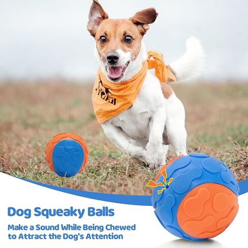 ألعاب تفاعلية للكلاب، كرات للكلاب عالية الارتداد مع نسيج فريد من نوعه، ألعاب تصدر صوت صرير للكلاب من أجل الملل، ألعاب مضغ للكلاب لإبقائها مشغولة in Kuwait