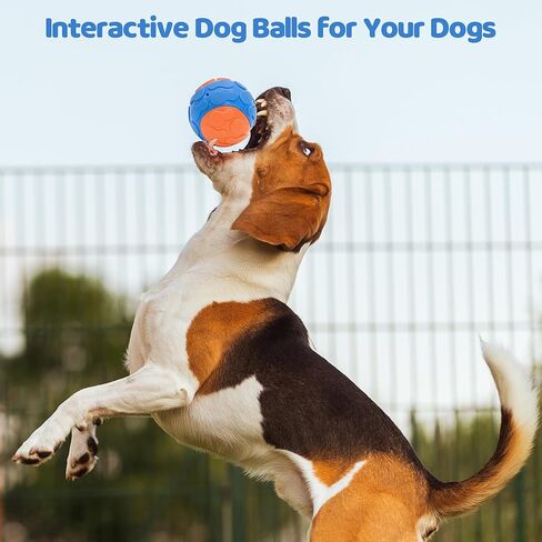 ألعاب تفاعلية للكلاب، كرات للكلاب عالية الارتداد مع نسيج فريد من نوعه، ألعاب تصدر صوت صرير للكلاب من أجل الملل، ألعاب مضغ للكلاب لإبقائها مشغولة in Kuwait