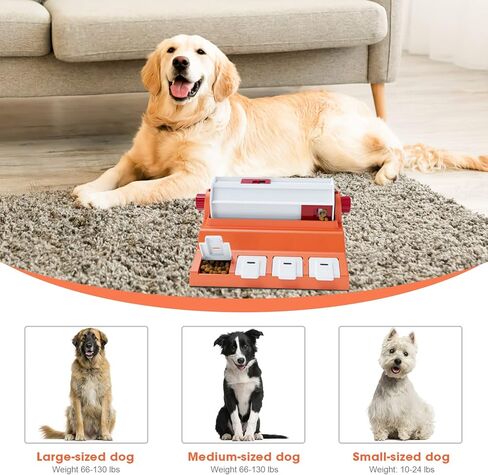 ألعاب تغذية ألغاز طعام الكلاب ذات سعة كبيرة بمستويين، وحدة تغذية بطيئة للكلاب الصغيرة والمتوسطة الكبيرة، ألعاب تفاعلية للكلاب لتدريب الذكاء والإثراء العقلي ومساعدة الحيوانات الأليفة على الهضم in Kuwait