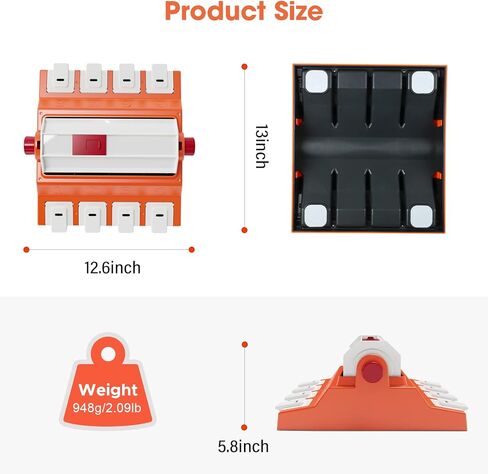 ألعاب تغذية ألغاز طعام الكلاب ذات سعة كبيرة بمستويين، وحدة تغذية بطيئة للكلاب الصغيرة والمتوسطة الكبيرة، ألعاب تفاعلية للكلاب لتدريب الذكاء والإثراء العقلي ومساعدة الحيوانات الأليفة على الهضم in Kuwait