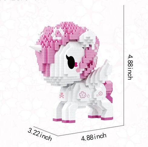 Uvini Building Blocks Astronaut Model with LED Light & Glass Globe, STEM Building Toy, Micro Blocks for Kids or Adult Gifts, Spaceman on The Moon Mini Blocks Set DIY Bricks Toys 368Pieces in Saudi Arabia