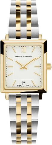 ساعة يد Larsson & Jennings Boyfriend Mini Classic، ساعة يد، كلاسيكية، معاصرة للرجال والنساء، مقاومة للماء مع سوار متصل، 31 ملم، LI-Batt Inc. in Saudi Arabia