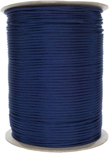 Paracord Planet Blue 550 Paracord – All Our Solid Shades of Blue in One Spot – Sizes Range from 10’-1000’ – Midnight Blue in Saudi Arabia