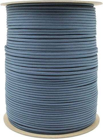 Paracord Planet Blue 550 Paracord – All Our Solid Shades of Blue in One Spot – Sizes Range from 10’-1000’ – Midnight Blue in Saudi Arabia
