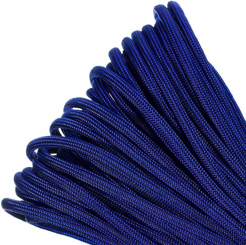 Paracord Planet Blue 550 Paracord – All Our Solid Shades of Blue in One Spot – Sizes Range from 10’-1000’ – Midnight Blue in Saudi Arabia