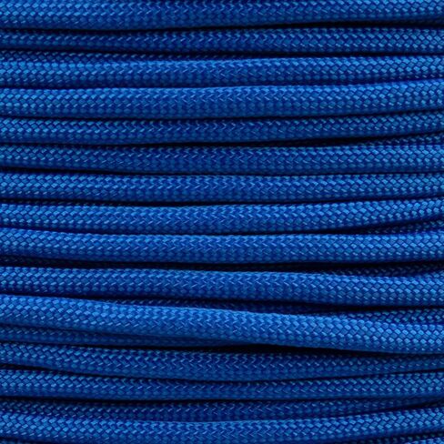 Paracord Planet Blue 550 Paracord – All Our Solid Shades of Blue in One Spot – Sizes Range from 10’-1000’ – Midnight Blue in Saudi Arabia